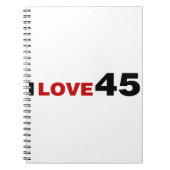 Carnet I Love 45 (Devant)