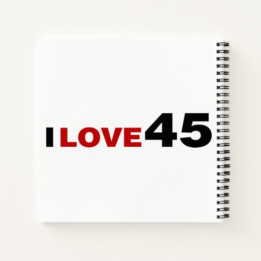 Carnet I Love 45 (Dos)