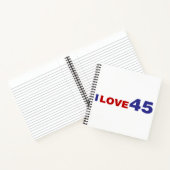 Carnet I Love 45 (Intérieur)