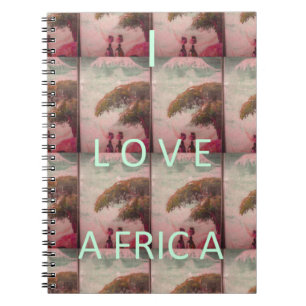 Carnet I Love Africa Hakuna Matata Kilimanjaro Mountain A