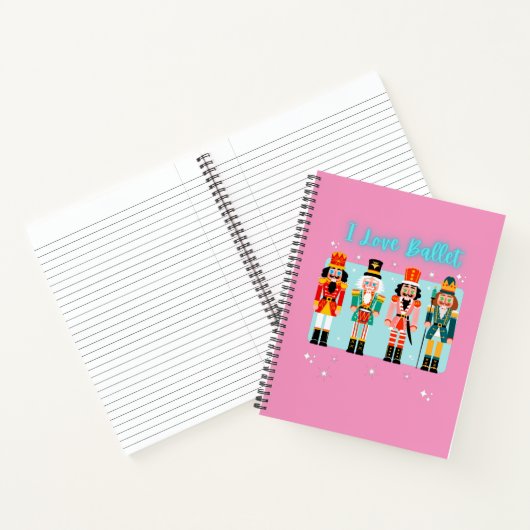 Carnet I Love Ballet Nutcrackers Notebook (Intérieur)