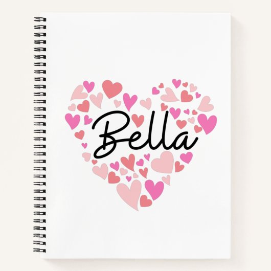 Carnet I love Bella (Devant)