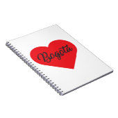 Carnet I Love Bogota - Colombie (Côté Droit)