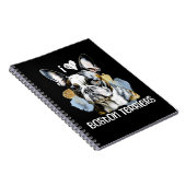 Carnet I Love Boston Terriers (Côté Droit)
