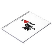 Carnet I love cats (Côté gauche)