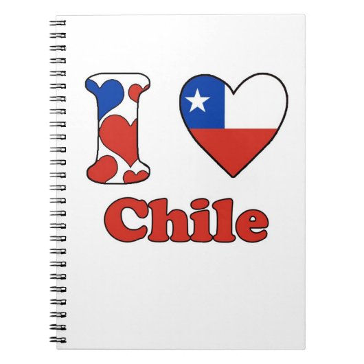 Carnet I love Chile (Devant)