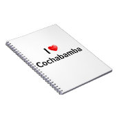Carnet I love Cochabamba (Côté Droit)