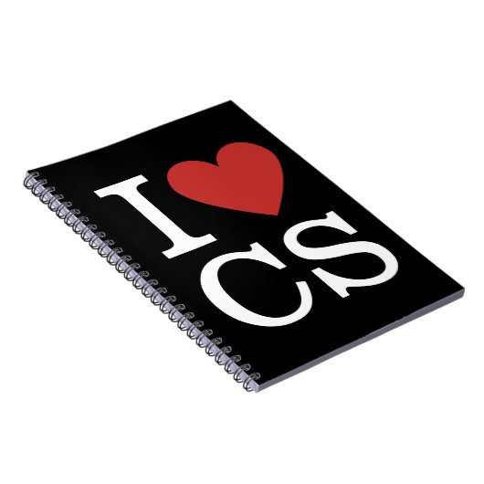 Carnet I ❤️ Love CS - Service Clients - (Côté Droit)