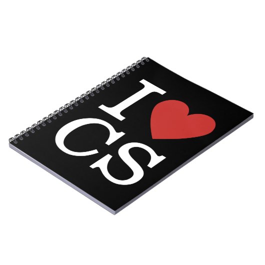 Carnet I ❤️ Love CS - Service Clients - (Côté gauche)