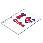 Carnet I love Cuba (Côté gauche)