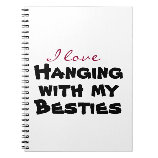 Carnet I love [customize] (Devant)