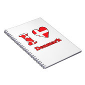 Carnet I love Denmark (Côté Droit)