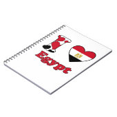 Carnet I love Egypt (Côté gauche)