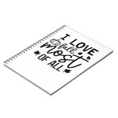 Carnet I Love Fall Most All Classic T-Shirt (Côté gauche)