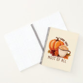 Carnet I Love Fall Most Of All - Latte & Autumn Vibes (Intérieur)
