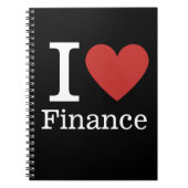 Carnet I ❤️ Love Finance - Département des Finances - Car (Devant)