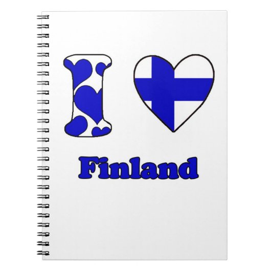 Carnet I love Finland (Devant)
