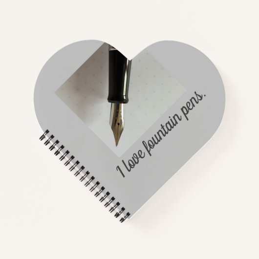 Carnet I Love Fountain Pens (Devant)