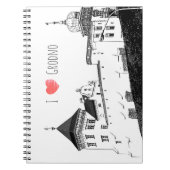 Carnet I Love Grodno Belarus Architecture Sketch Castle (Devant)