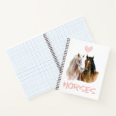 Carnet I Love Horses Portrait (Intérieur)