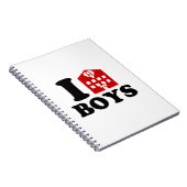 Carnet I Love Hotel Boys (Côté Droit)