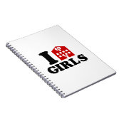 Carnet I Love Hotel Girls (Côté Droit)