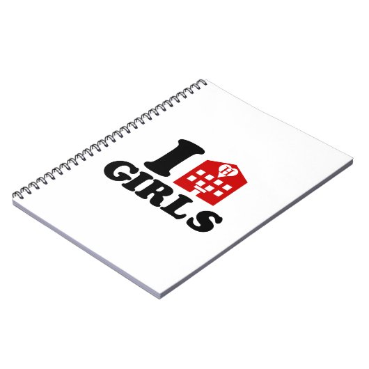 Carnet I Love Hotel Girls (Côté gauche)