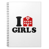 Carnet I Love Hotel Girls (Devant)