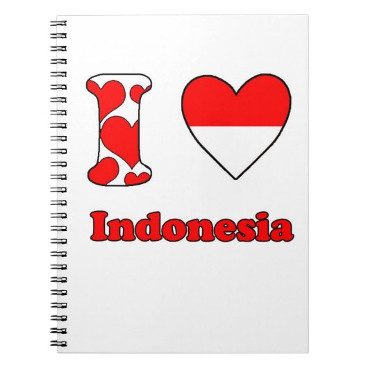 Carnet I love Indonesia (Devant)