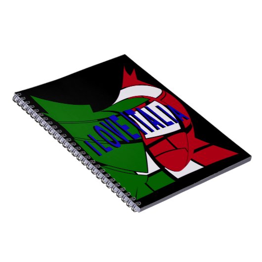 Carnet I Love Italia (Côté Droit)