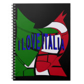 Carnet I Love Italia (Devant)