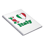 Carnet I love Italy (Côté Droit)