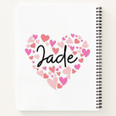 Carnet I love jade (Dos)