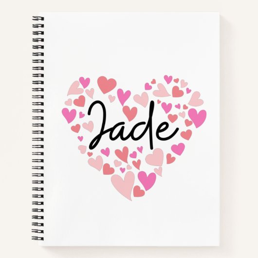 Carnet I love jade (Devant)