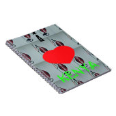 Carnet I Love Kenya Art Print (Côté Droit)