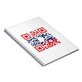 Carnet I Love Laos (Khoy Huk Lao) Drapeau QR Code | Geek  (Côté Droit)