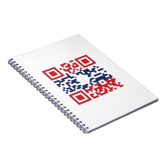 Carnet I Love Laos (Khoy Huk Lao) Drapeau QR Code | Geek (Côté Droit)