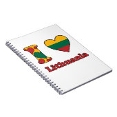 Carnet I love Lithuania (Côté Droit)