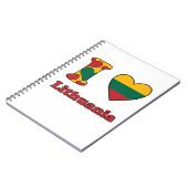 Carnet I love Lithuania (Côté gauche)