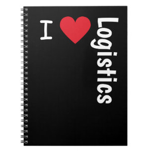 Carnet I Love Logistique Manager Citer Drôle cadeau de bu