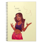 carnet "I Love Me" (Devant)
