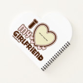 Carnet I Love my bf & gf rose (Dos)