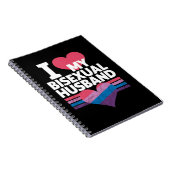 Carnet I Love My Bisexual Mari Bi Pride Bisexual Flag (Côté Droit)