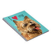 Carnet I Love my Cairn Terrier (Côté Droit)