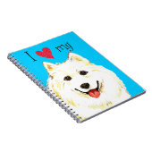 Carnet I Love my samoyed (Côté Droit)