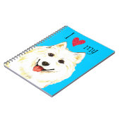 Carnet I Love my samoyed (Côté gauche)