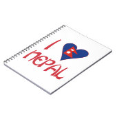 Carnet I Love Nepal (Côté gauche)