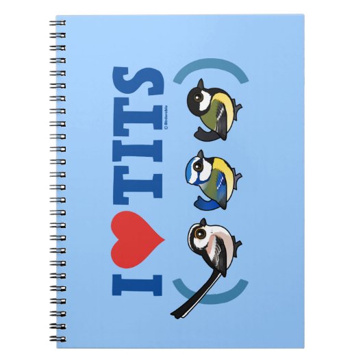 Carnet I Love Paridae EU (Devant)