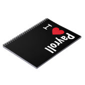 Carnet I Love Payroll Manager Superviseur Greffier Fun Ca (Côté gauche)