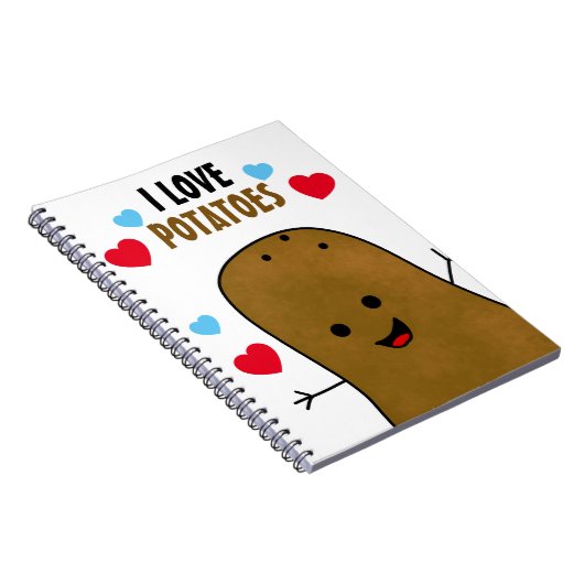 Carnet I Love Potatoes (Côté Droit)